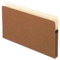 File Folders | Pendaflex 1526EAM Smart Shield 3.5 in. Expansion Legal Size File Pocket - Red Fiber (10/Box) image number 0