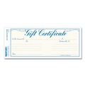 Office & Office Supplies | Rediform 98002 8.5 in. x 3.67 in. Gift Certificates with Envelopes - Blue/Gold with Blue Border (25/Pack) image number 1