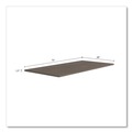 Office Desks & Workstations | Alera ALESV9648WA 96 in. x 48 in. x 1.5 in. Seville Rectangular Conference Table Top - Walnut image number 1