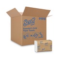 Scott 1510 Essential 10.125 in. x 13.15 in. C-Fold Paper Towels - White (200-Piece/Pack, 12 Packs/Carton) image number 0