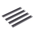 Office Jansan | Alera 25516 Two Row Aluminum Hangrails for 30 in. and 36 in. Wide Lateral Files (4/Pack) image number 2