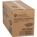 Food Trays, Containers, and Lids | Pactiv Corp. Y6120XH 19.6 x 11.6 2.2 in. Full-Size Medium Deep Aluminum Steam Table Pan (40/Carton) image number 1