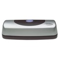Office Jansan | Swingline A7074515 Electric/Battery 15-Sheet Three 9/32 in. Hole Portable Desktop Punch - Silver/Black image number 0
