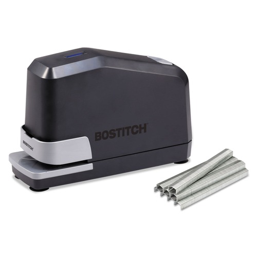 20% off $150 on select brands | Bostitch B8E-VALUE Impulse 45-Sheet Capacity Electric Stapler Value Pack - Black image number 0