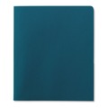  | Smead 87867 100 Sheet Capacity 11 in. x 8.5 in. Two-Pocket Folder Textured Paper - Teal (25/Box) image number 1