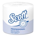 Cleaning & Janitorial Supplies | Scott 5102 Essential Septic-Safe Standard Roll Bathroom Tissue for Business - White (1210 Sheets/Roll, 80 Rolls/Carton) image number 0