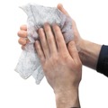 Cleaning & Janitorial Supplies | GOJO Industries 6396-06 10-1/2 in. x 12-1/4 in. Scrubbing Towels, Hand Cleaning - Fresh Citrus (6/Carton) image number 4