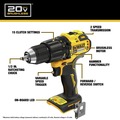 Hammer Drills | Factory Reconditioned Dewalt DCD798D1R 20V MAX Lithium-Ion Brushless 1/2 in. Cordless Hammer Drill Kit (2 Ah) image number 7