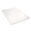  | Deflecto CM21442F 46 in. x 60 in. Flat Packed EconoMat All Day Use Chair Mat for Hard Floors - Clear image number 0