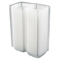 Office Jansan | Dart C90PST1 ClearSeal 8.3 in. x 8.3 in. x 3 in. Hinged-Lid Plastic Containers - Clear (250/Carton) image number 2