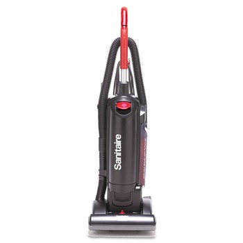 Sanitaire FORCE QuietClean 13 in. Cleaning Path Upright Vacuum - Black