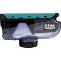 Concrete Dust Collection | Makita 199594-1 Dust Case with HEPA Filter Cleaning Mechanism image number 1