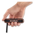 Office Jansan | Great Neck 74205 2-Piece Metric/SAE Hex Key Fold-Up Tool Set - SAE Black-Oxide/Blue, Metric Black-Oxide/Red image number 5