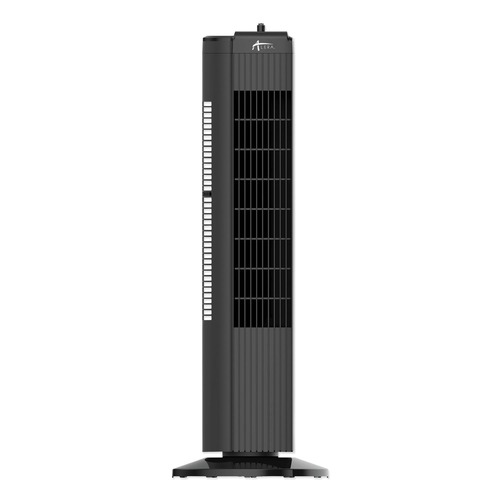 Fans | Alera FAN283 120V 0.35 Amp 28 in. Corded 3-Speed Plastic Tower Fan - Black image number 0