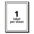 Office Jansan | Avery 05292 Inkjet/Laser Printer 4 in. x 6 in. Shipping Labels with TrueBlock Technology - White (20/Pack) image number 3