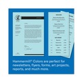 Office Jansan | Hammermill 10330-9 Colors 20 lbs. 8.5 in. x 11 in. Print Paper - Blue (500/Ream) image number 8