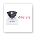 Stamps & Stamp Supplies | ACCUSTAMP2 035571 1.63 in. x 0.5 in. PAST DUE Pre-Inked Shutter Stamp - Red image number 1