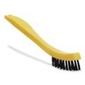 Customer Appreciation Sale - Save up to $60 off | Rubbermaid Commercial FG9B5600BLA 2.5 in. Brush 8.5 in. Handle Synthetic-Fill Tile and Grout Brush - Black/Yellow image number 0