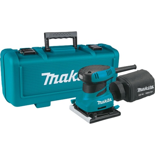 Clearance Center | Makita BO4556K 2 Amp 1/4 in. Sheet Finishing Sander with Tool Case image number 0