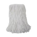 Office Jansan | Boardwalk BWK2016R #16 Cut-End Standard Head Rayon Fiber Mop Head - White (12/Carton) image number 0
