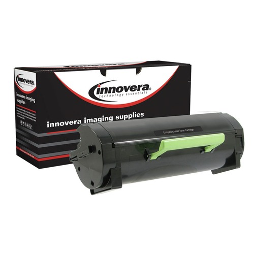 RECON SALE | Factory Reconditioned Innovera IVRMS310LC Remanufactured 5000-Page High-Yield Toner for Lexmark MS310 - Black image number 0