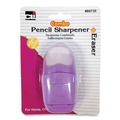 Office Jansan | Charles Leonard 80735 1 in. x 0.75 in. One-Hole Pencil Sharpener/Eraser Combo - Randomly Assorted Colors image number 5