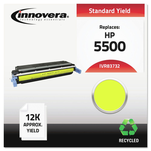 Save an extra 10% off this item! | Innovera IVR83732 Remanufactured C9732a (645a) Toner, Yellow image number 0