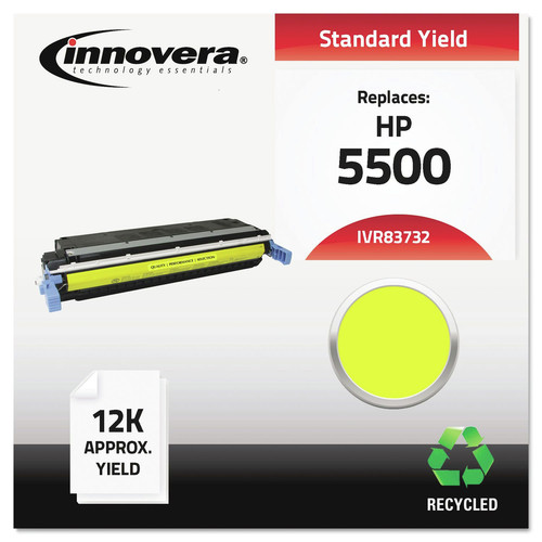 Ink & Toner | Innovera IVR83732 Remanufactured C9732a (645a) Toner, Yellow image number 0