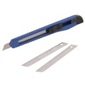 Office Jansan | Great Neck SBK3 9 mm Blade 5 in. Plastic Handle Snap-Off Utility Knife - Blue image number 0