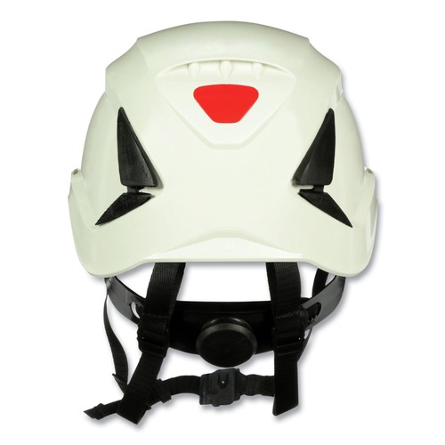 Protective Head Gear | 3M X5001-ANSI SecureFit X5000 Series 6-Point Pressure Diffusion Ratchet Suspension Safety Helmet - White image number 0