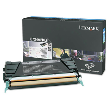 Lexmark C734A2KG 8000 Page-Yield C734A2KG High-Yield Toner - Black