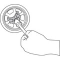 Automotive | Lisle 51450 Harmonic Damper Pulley Puller image number 1