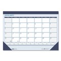 Office Jansan | House of Doolittle 151 22 in. x 17 in. 12-Month (Jan-Dec 2026) Recycled Contempo Desk Pad Calendar - White/Blue Sheets/Blue Binding/Blue Corners image number 0