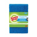 Cleaning Cloths | Scotch-Brite 623-10 3 x 6 Non-Scratch Scour Pads - Blue (10/Carton) image number 1