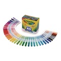 Markers | Crayola 587858 Ultra-Clean Broad Bullet Tip Washable Markers - Assorted Colors (1-Set) image number 1