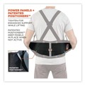 Office & Office Supplies | Ergodyne 11284 ProFlex 2000SF 34 in. to 38 in. Waist High-Performance Spandex Back Support Brace - Large, Black image number 3