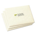 Office Jansan | Avery 18660 1 in. x 2.63 in. Matte Clear Easy Peel Mailing Labels with Sure Feed Technology - Clear (300/Pack) image number 1