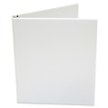 Office Jansan | Universal UNV20952 3 Ring 0.5 in. Capacity Economy Round Ring View Binder - White image number 5