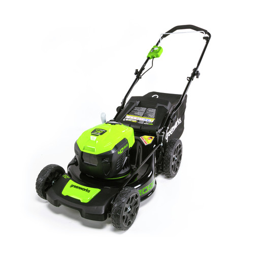 Push Mowers | Greenworks 2508802 Greenworks MO40L00 40V 20 in. Brushless Dual Port Push Mower (Tool Only) image number 0