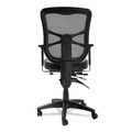  | Alera ALEEL4215 Elusion Series Supports Up to 275 lbs. 17.7 in. to 21.4 in. Seat Height Mesh Mid-Back Multifunction Chair - Black image number 2