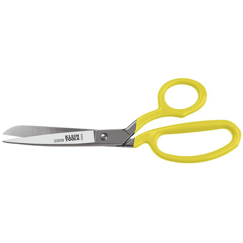 Scissors | Klein Tools 23008 8 in. Premium Forged Heavy Duty Bent Trimmers image number 0