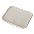 Bulk Savings Pricing 2 | Chinet 20803 Savaday 16 in. x 12 in. Molded Fiber Flat Food Tray - White (200/Carton) image number 2