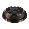 Cups and Lids | Dart OPT316B Optima Reclosable Lids for Paper Hot Cups fits 10 oz. - 24 oz. Cups - Black (1000/Carton) image number 0