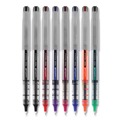 Pens | uni-ball 1734916 VISION Needle Fine 0.7 millimeter Stick Rollerball Pen - Assorted Ink/Barrel Colors (1-Set) image number 3