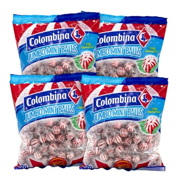 Colombina 810128791830 0.32 oz Jumbo Peppermint Balls (480/Carton)