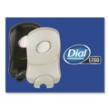 Hand Soaps | Dial Professional 20075 Dial 1700 12.66 in. x 7.07 in. x 3.95 in. 1.7 Liter Manual Dispenser - Smoke (3/Carton) image number 4