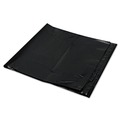 Trash Bags | Trinity Plastics 100584 43 in. x 47 in. 56 gal. 1.6 mil Flat Pack Low-Density Can Liners - Black (100/Carton) image number 1