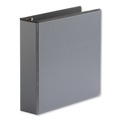  | Universal UNV30731 2 in. Capacity 11 in. x 8.5 in. 3 Rings Deluxe Easy-to-Open D-Ring View Binder - Black image number 0