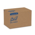 Paper Towels and Napkins | Scott 4142 Essential 1.5 in. Core 8 in. x 800 ft. Hard Roll Towels for Business - Natural (12 Rolls/Carton) image number 3