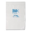 Food Service | BagCo MGP MGZ2P1013 Zippit 10 in. x 13 in. 2 mil Resealable Bags - Clear (1000/Carton) image number 2